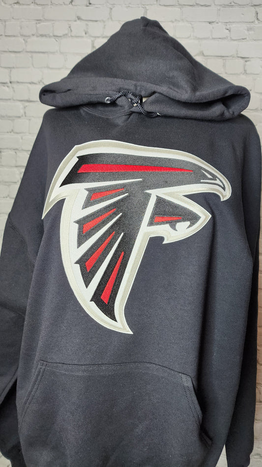 Atlanta Falcons Embroidery Patched Hoodie